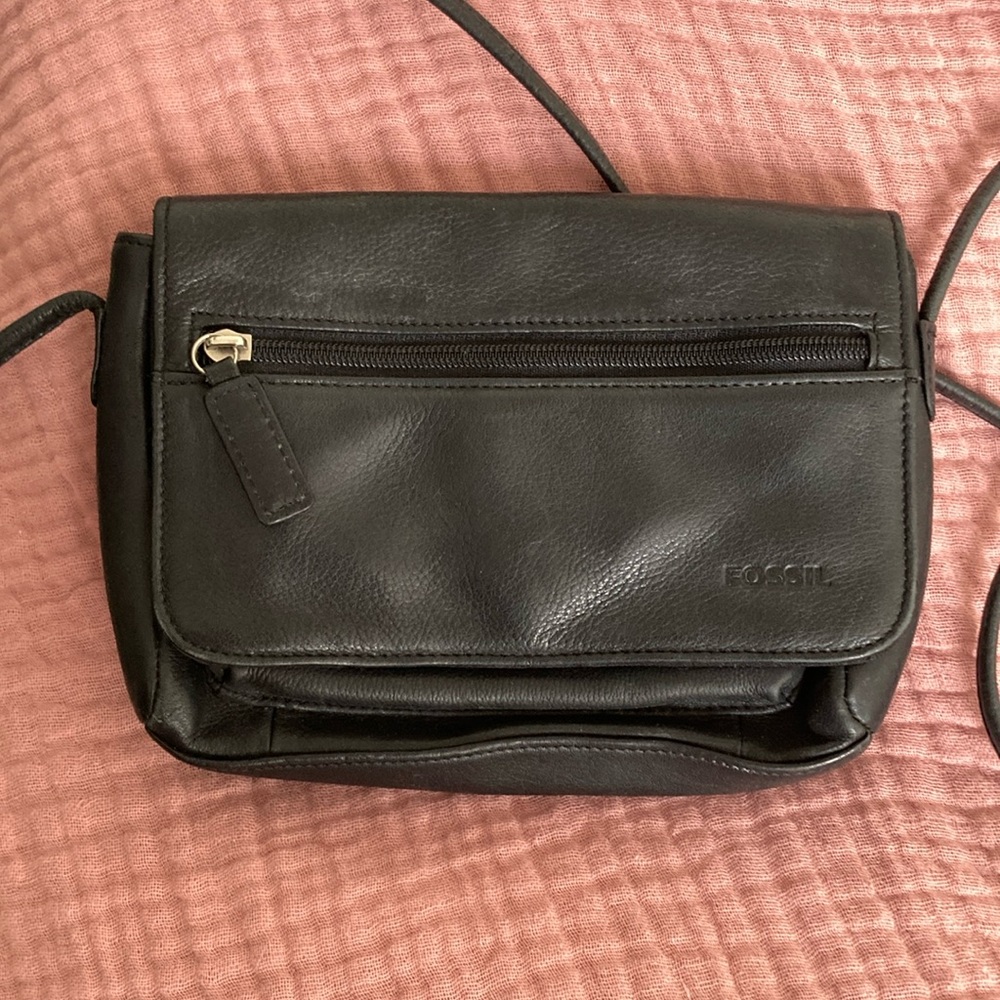 Fossil Black Crossbody Bag